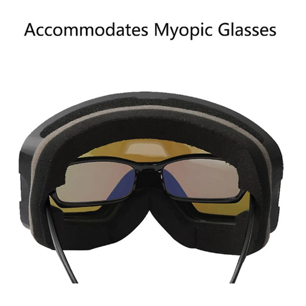 Double Layers Flow Anti-Ultraviolet Windproof Ski Goggles 6