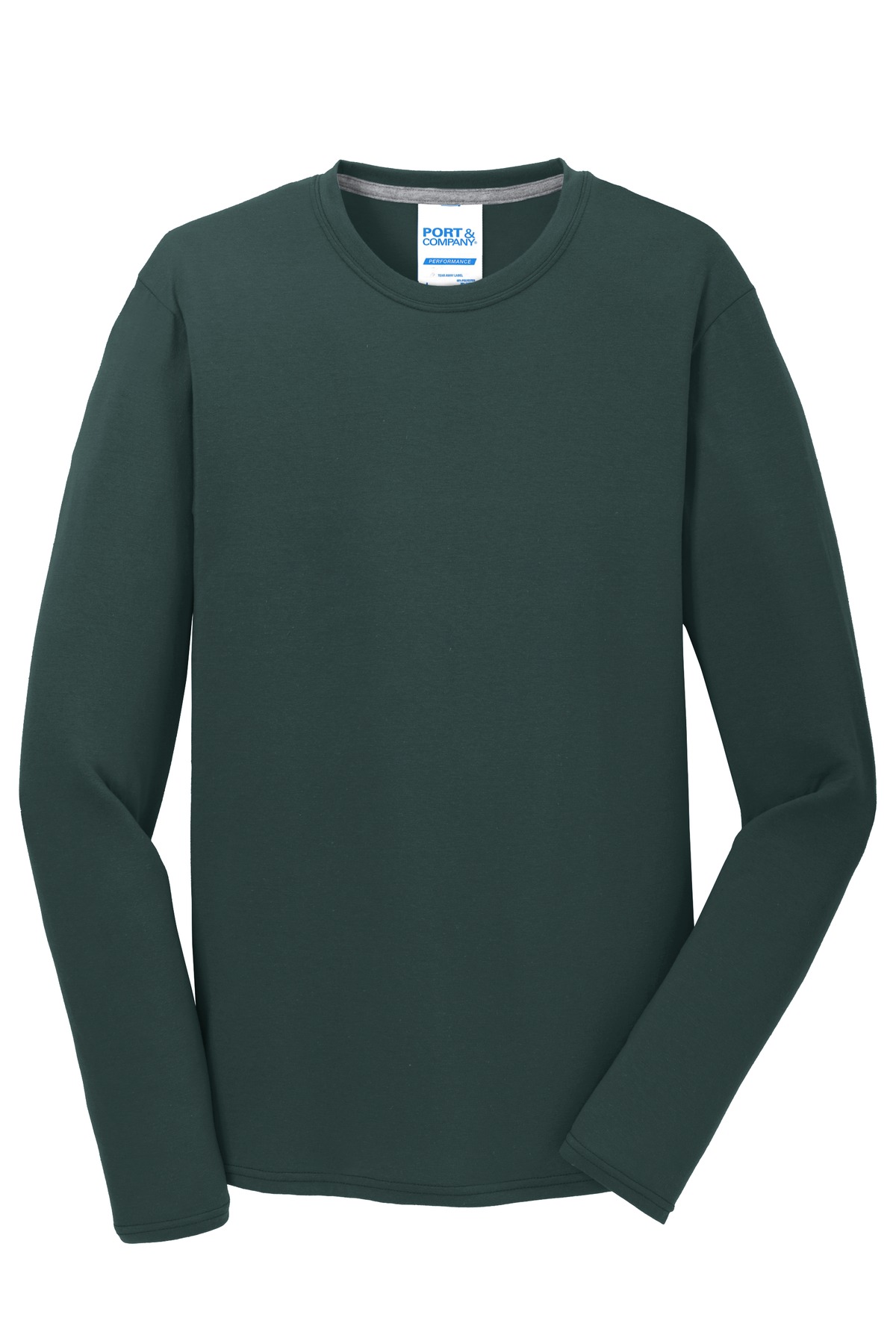Port & Company® Long Sleeve Performance Blend Tee 50