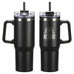 Oceanic 30 oz Stainless Steel/Polypropylene Mug with Color-Matching Handle 29