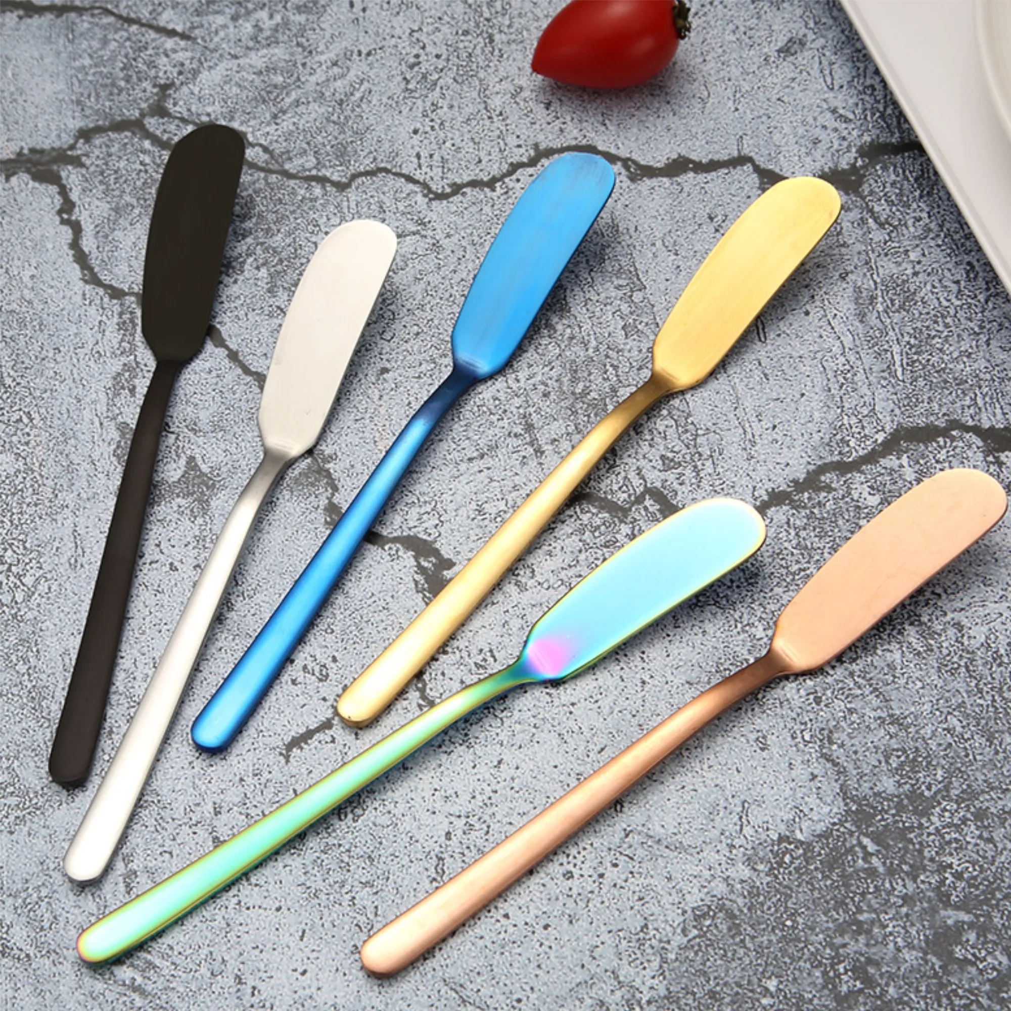 Stainless Steel Long Handle Butter Spreader Knife For Jam 2