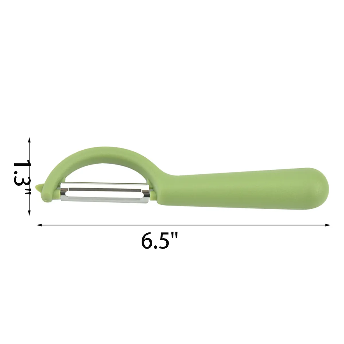 Silky Rotating Thickened Stainless Steel Vegetable Peeler 1
