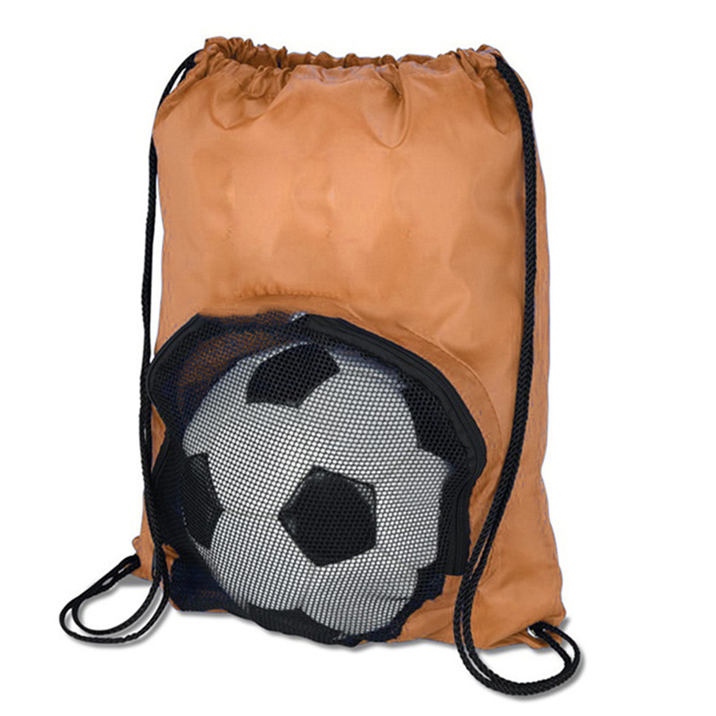 Polyester Large Capacity Double Shoulder Drawstring Bag 5