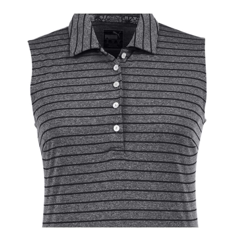 Puma Golf Ladies' Rotation Stripe Sleeveless Polo 9