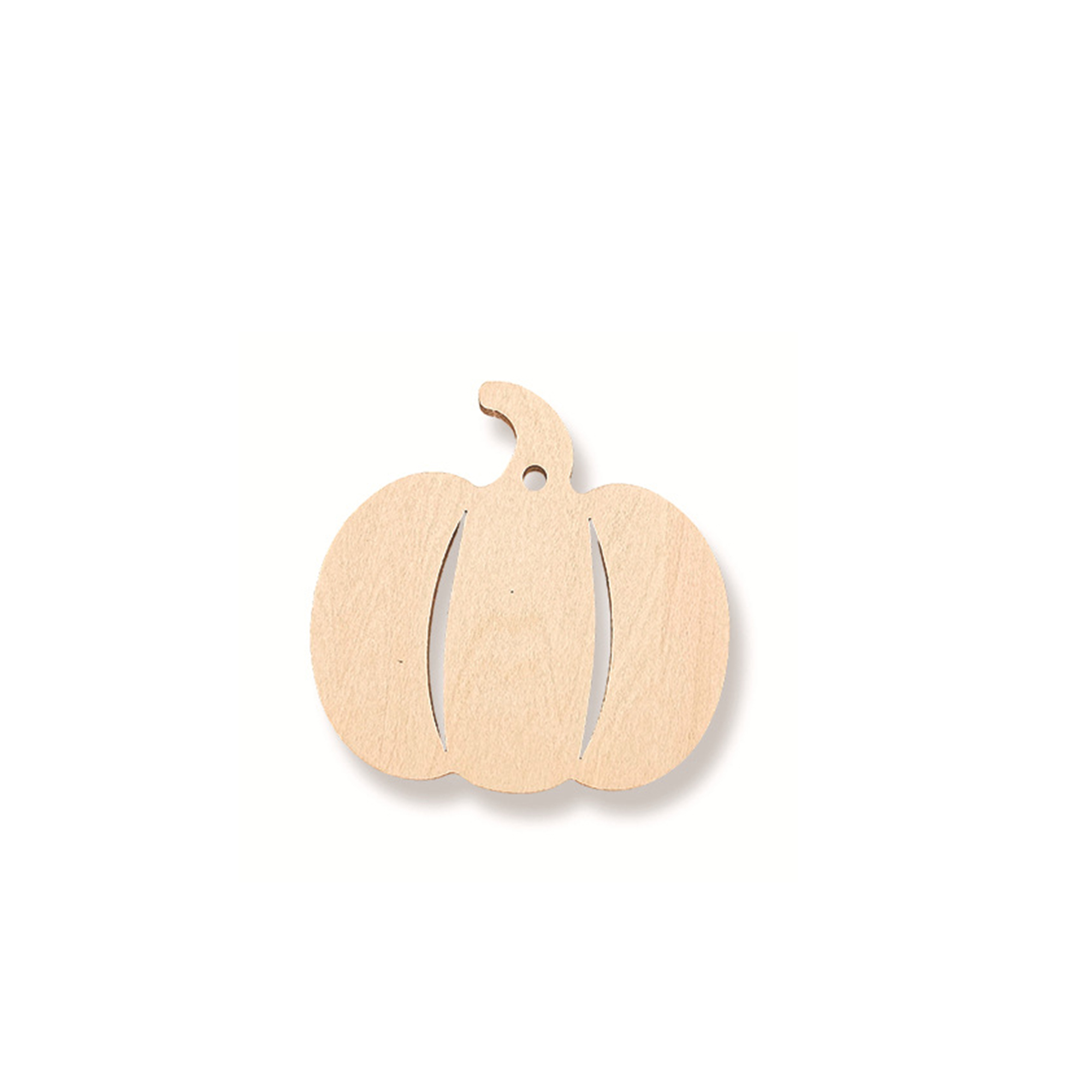 Natural Wood Christmas Tree Pendant 42