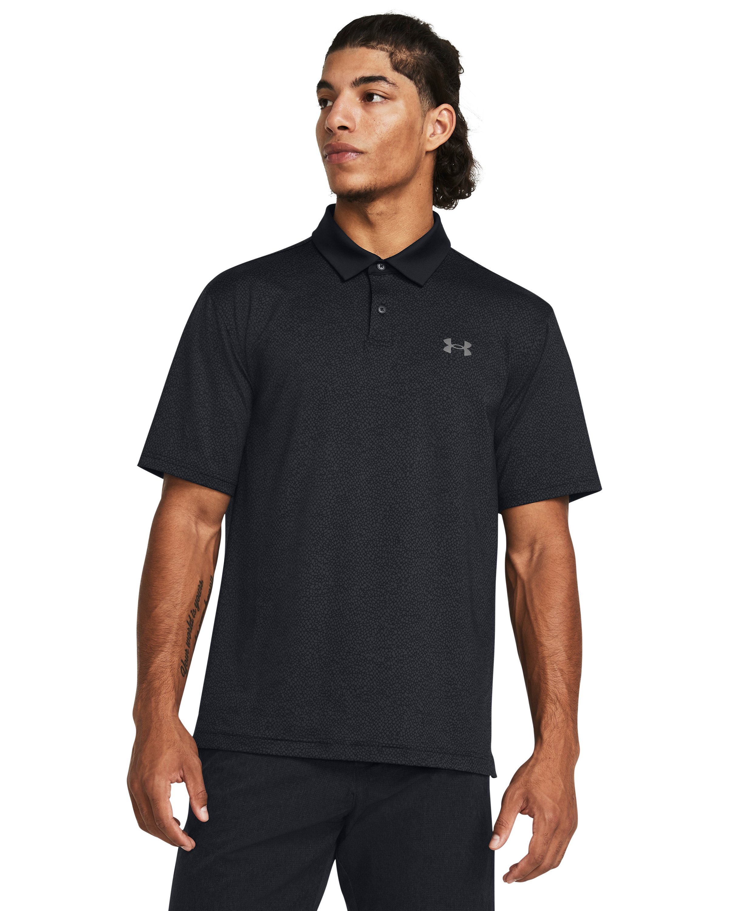 UA Tee To Green Printed Men's Polo 11