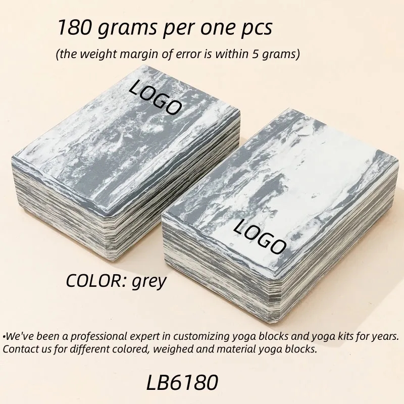 High Density Yoga Bricks Pilates Block Prop 180 Grams 3