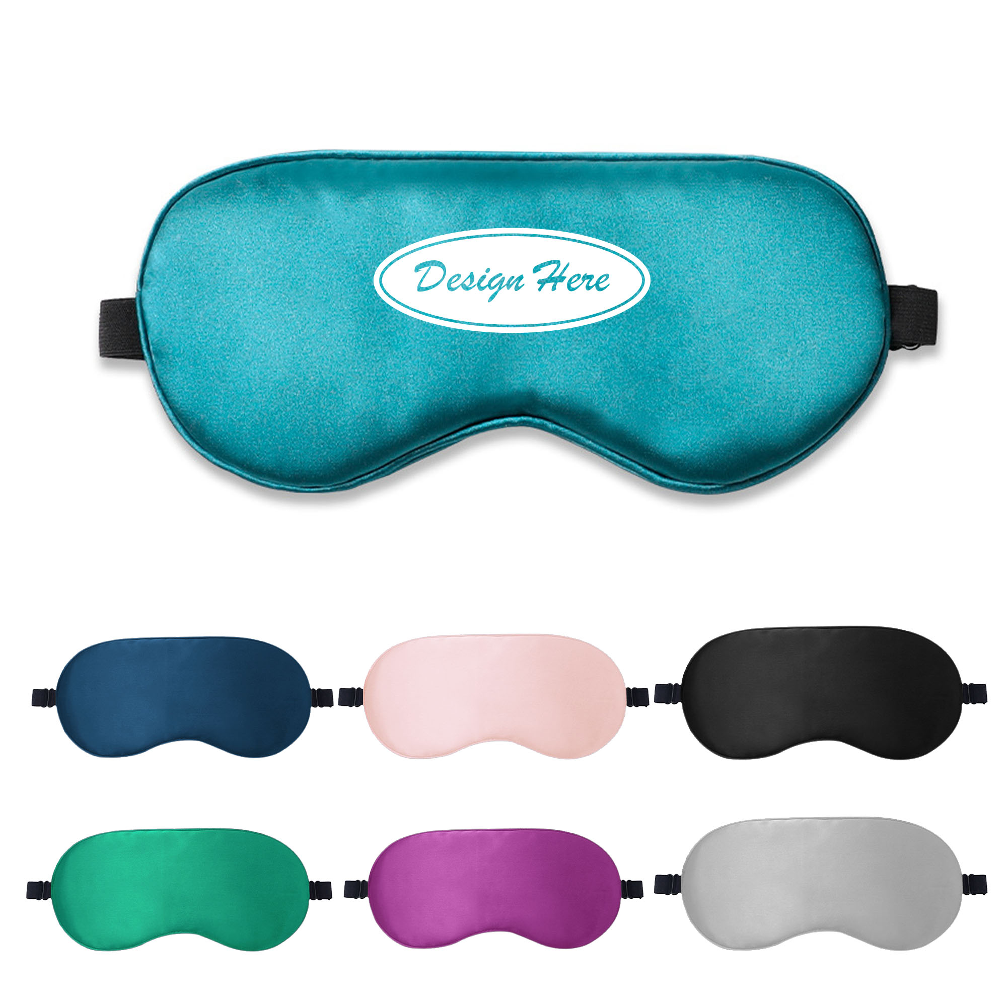 Sleep Mask with Adjustable Strap for Sleeping Mulberry Silk Eye Sleep Shade Cover 3