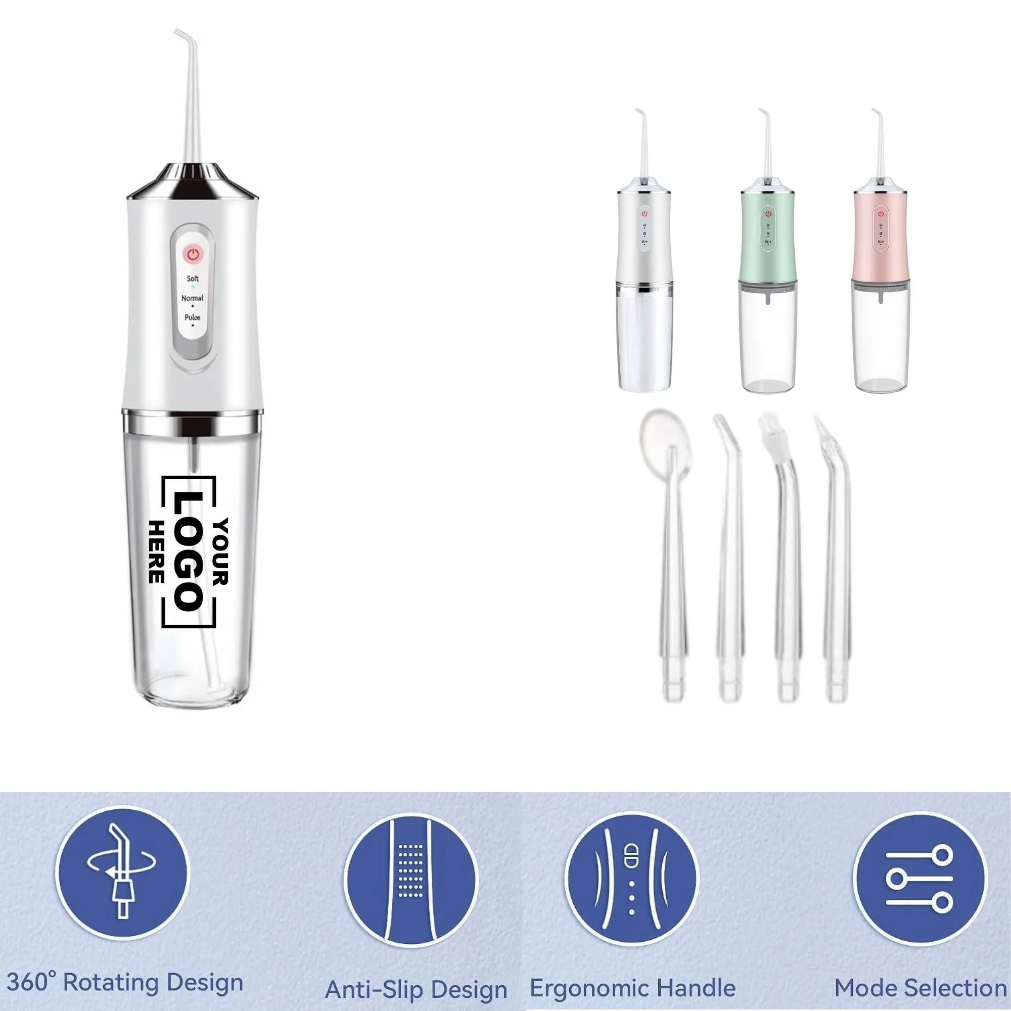 Wireless Portable Multi-functional Dental Cleaning Device