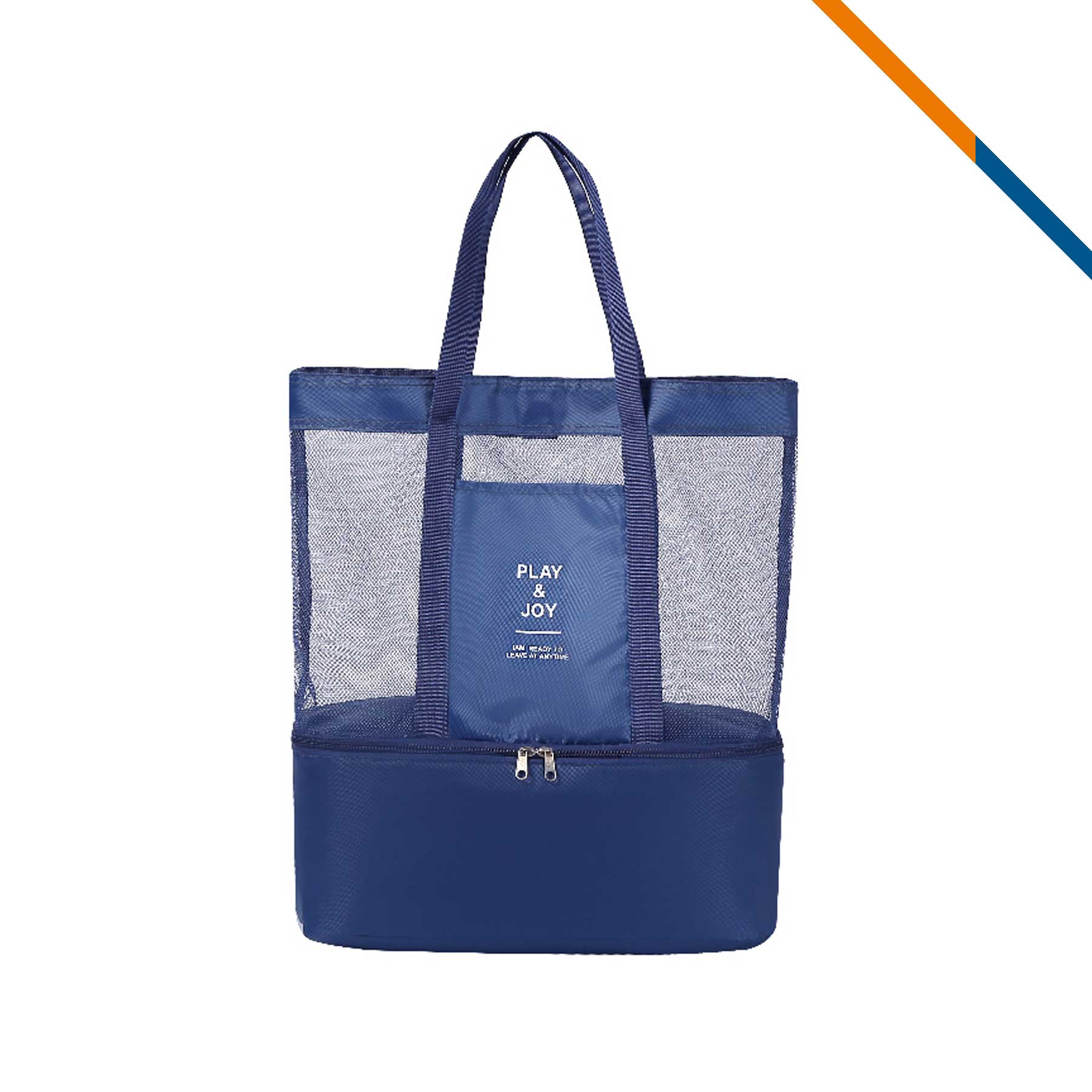 Naper 2in1 Mesh Beach Cooler Tote Bag 4
