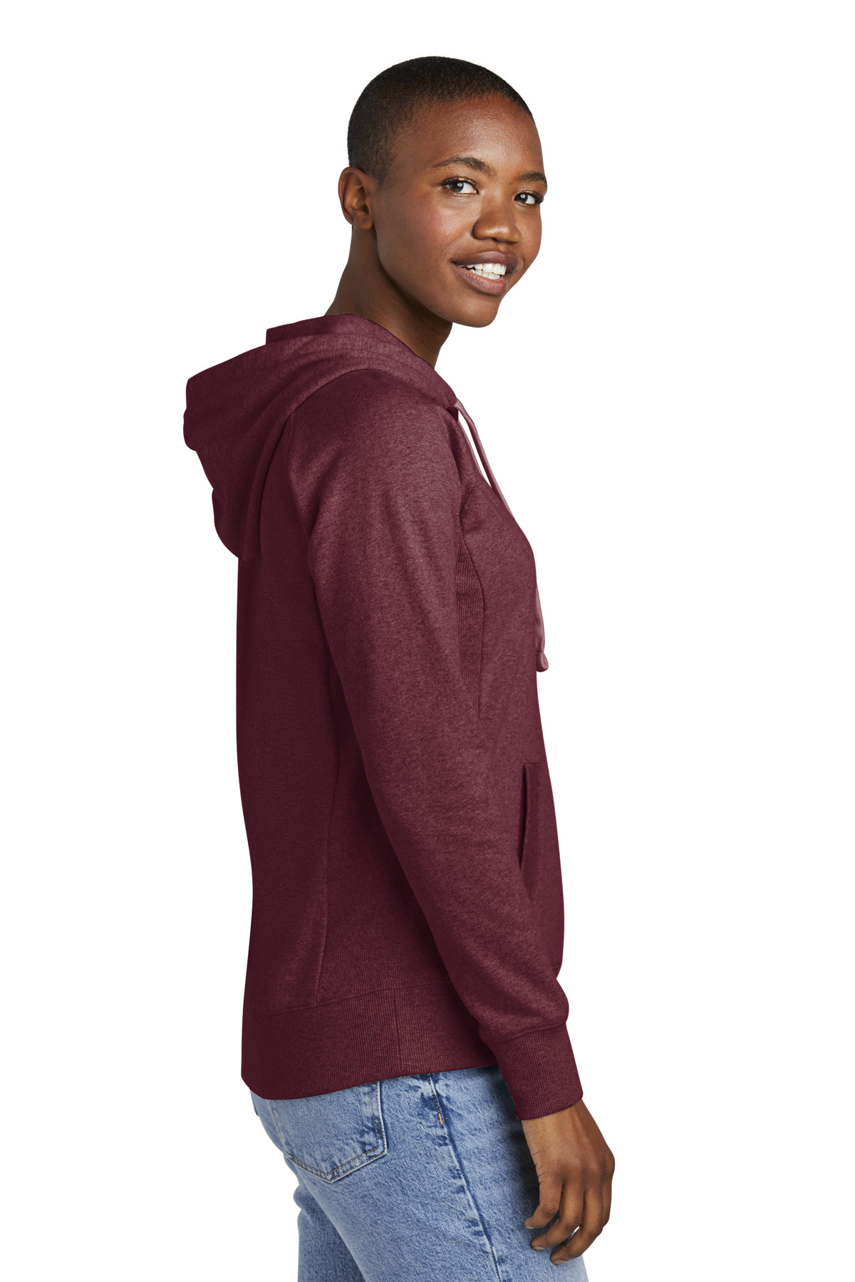 District Women's Re-Fleece Hoodie DT8101 11
