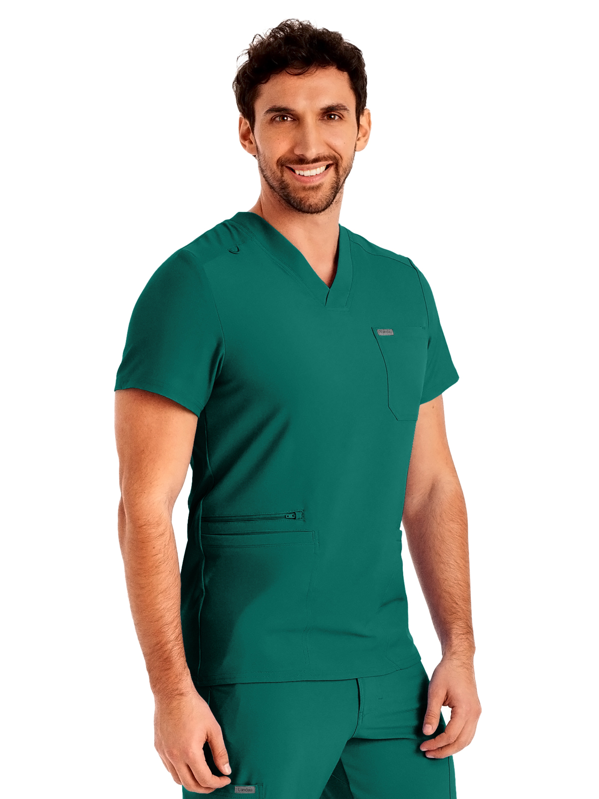 Landau - Forward - Men's Four-Pocket Back Yoke V-Neck Top 26