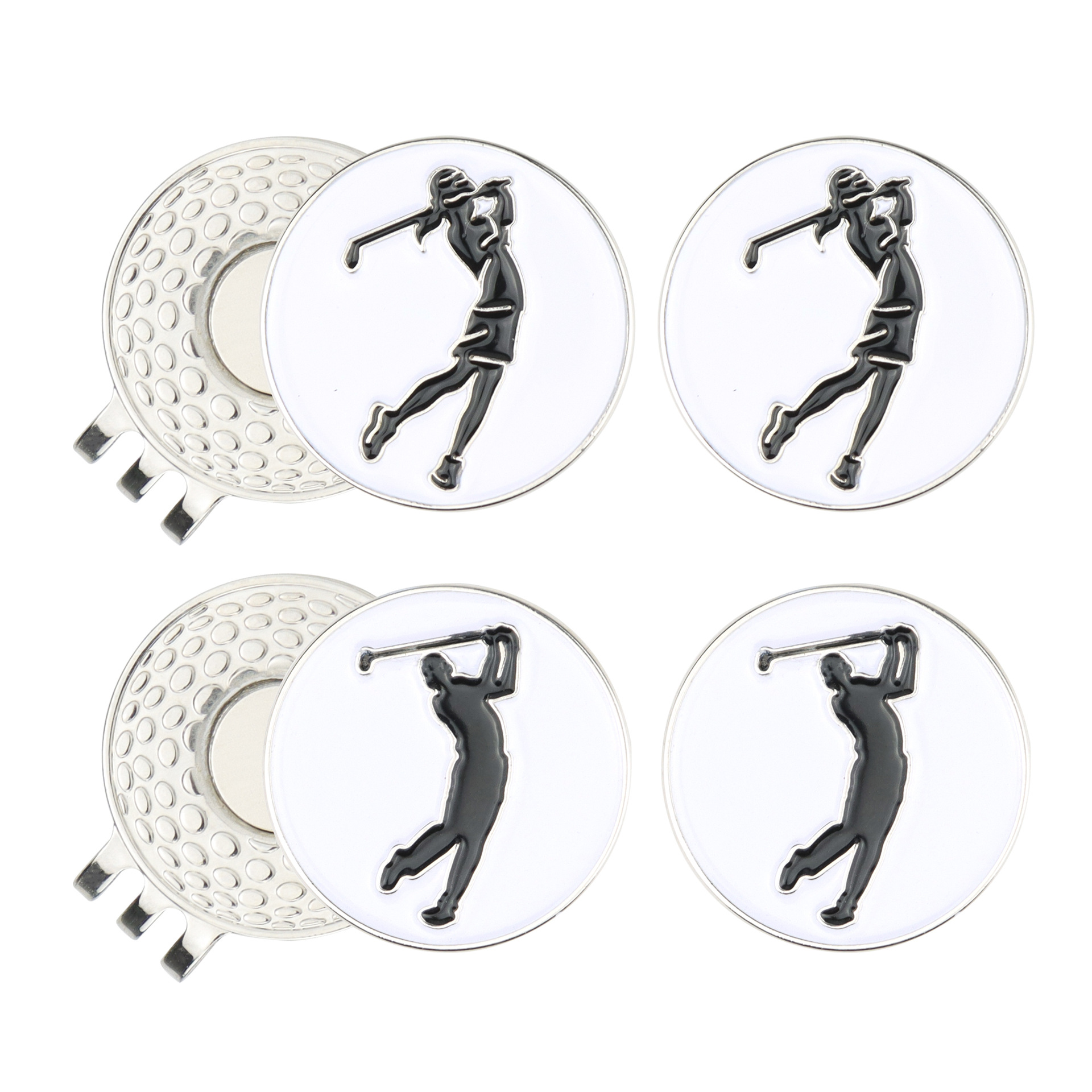 Magnetic Golf Ball Marker Hat Clip 3