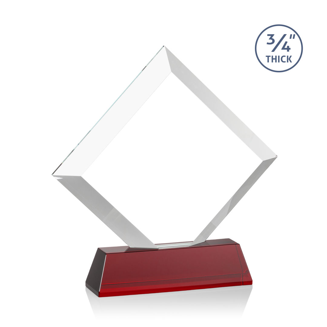 Belaire Award on Newhaven Base - Red 8