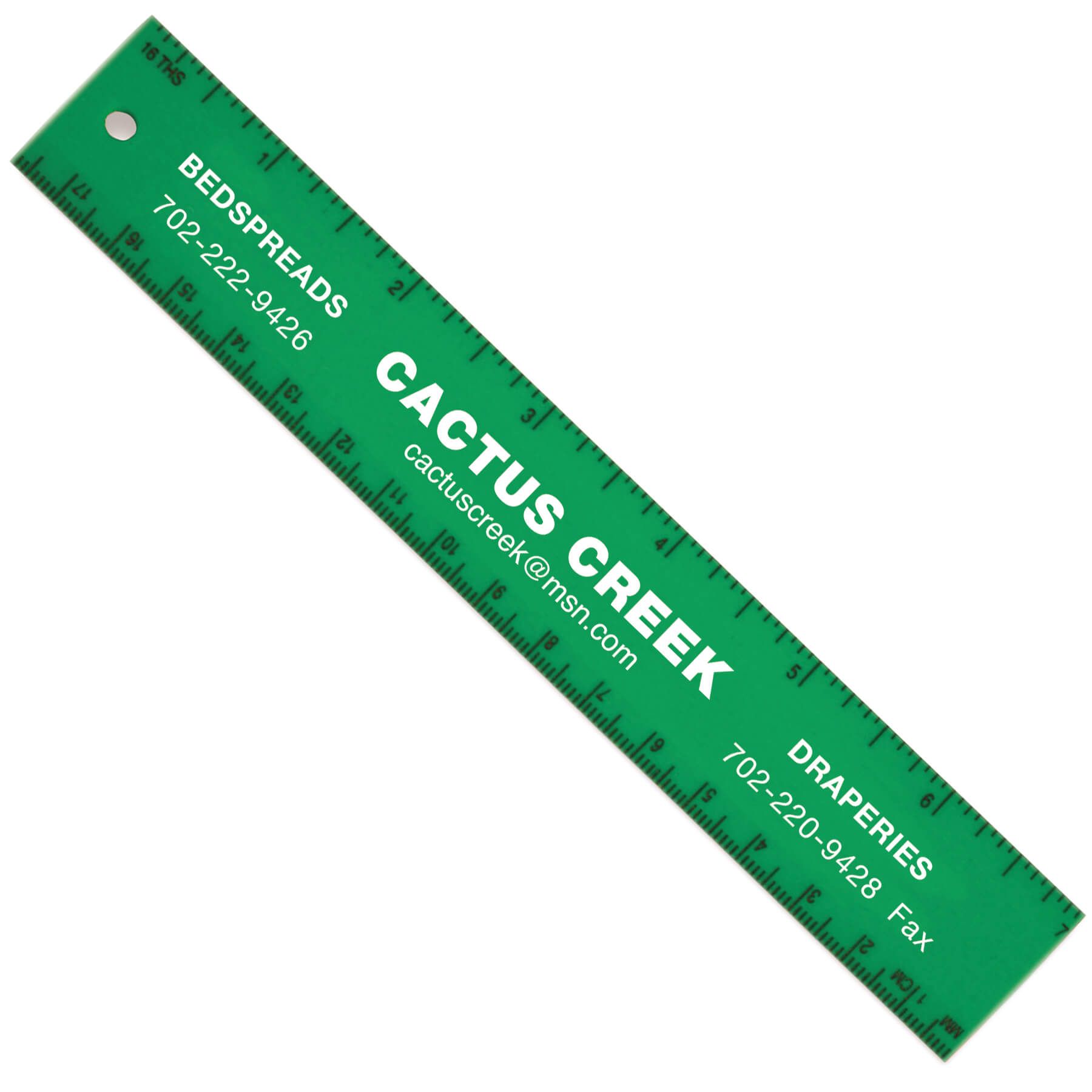 7" Plastic Ruler 9