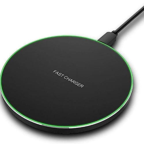 Wireless Circular Charging Pad with LED lining 1