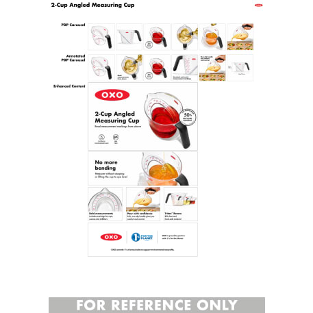 OXO 2-Cup Angled Measuring Cup 7