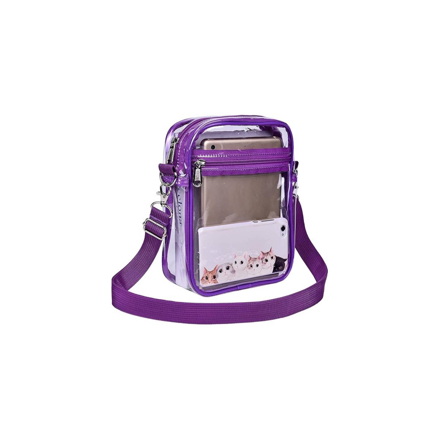 PVC Clear Crossbody Bag 1
