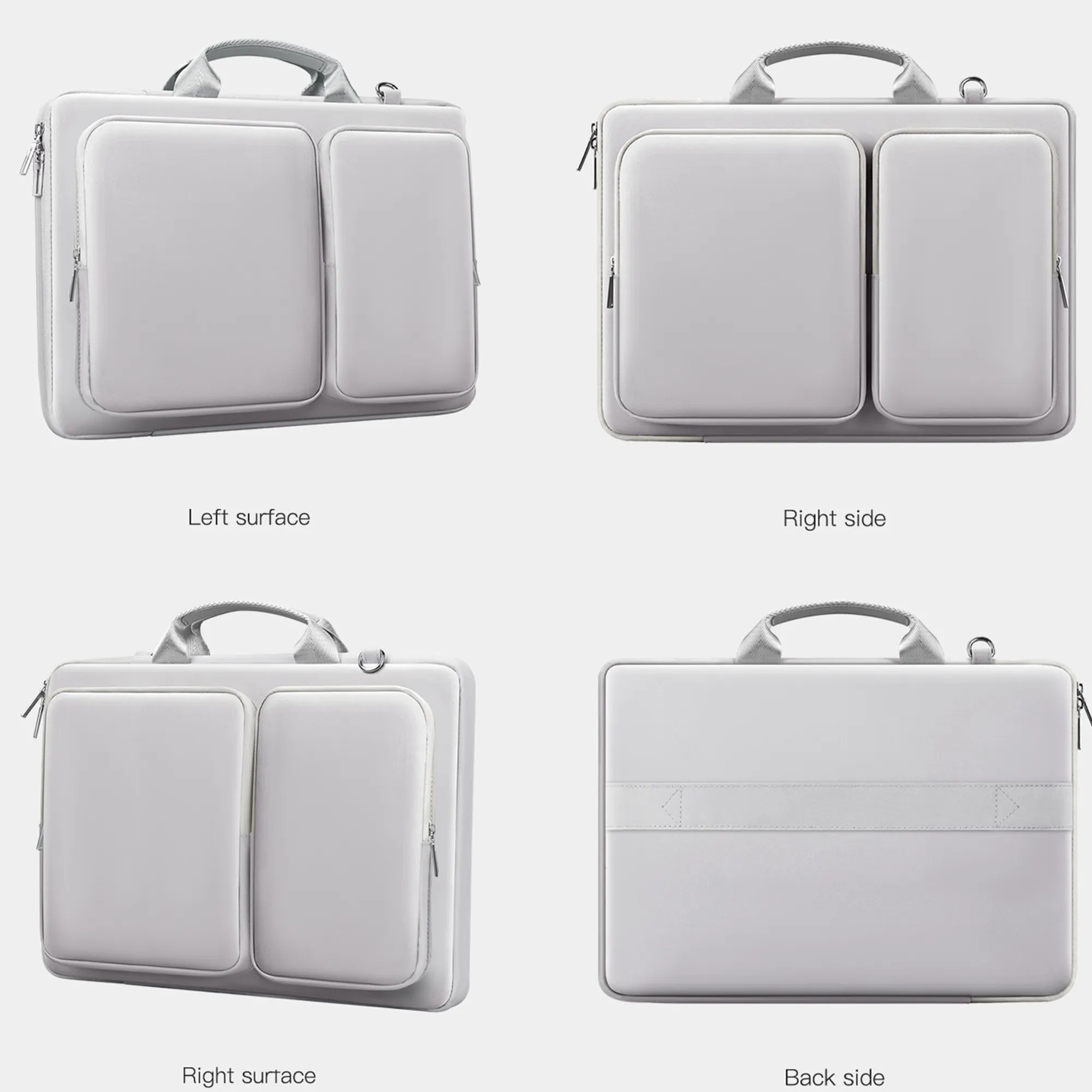Waterproof Laptop Shoulder Bag with Handheld Option 2