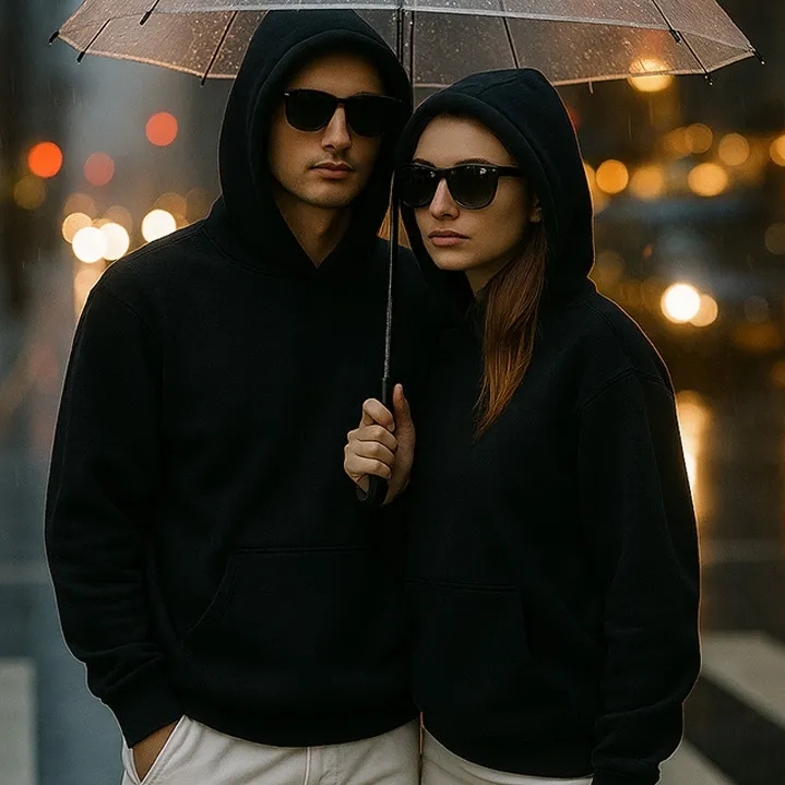 Premium Warm Pocket Pullover Hoodie Winter Sweatshirt, custom hoodie or sweatshirt with logo imprint 4