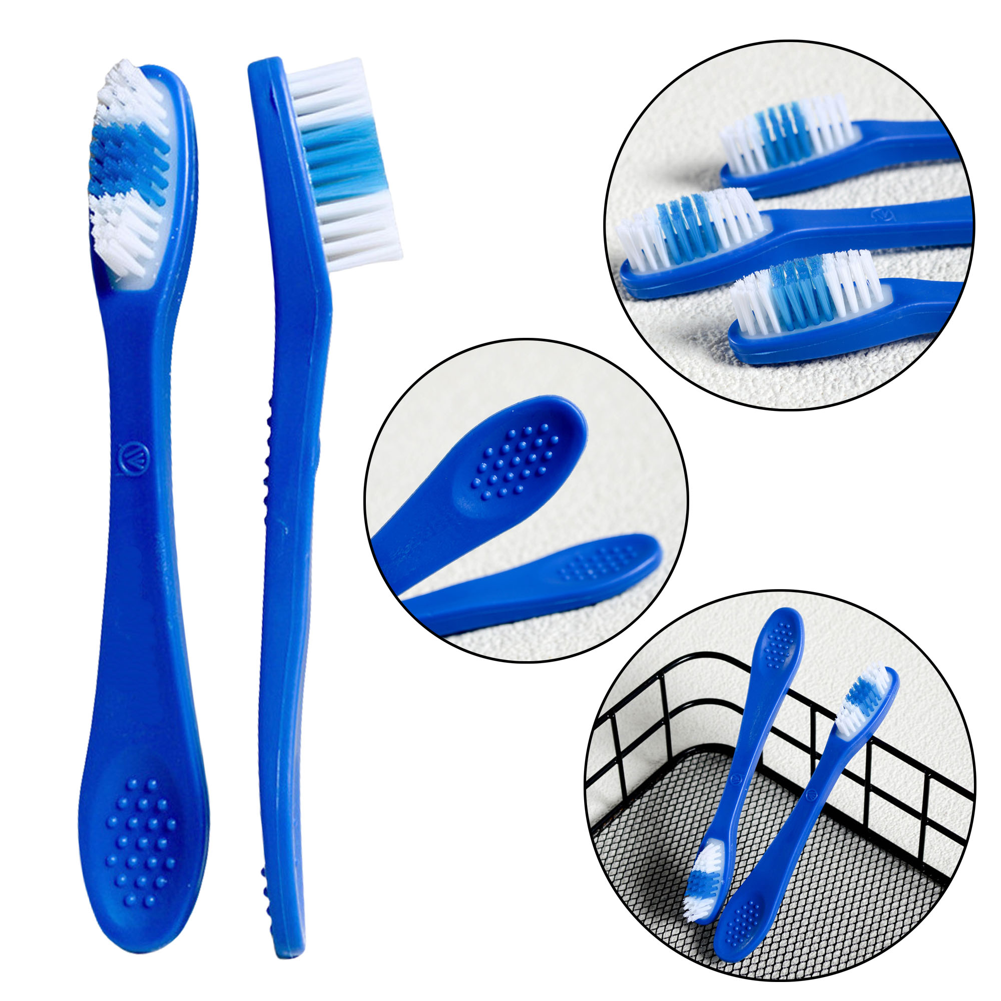 5" Soft Bendable Toothbrush with Comfortable Non-Slip PP Handle 3