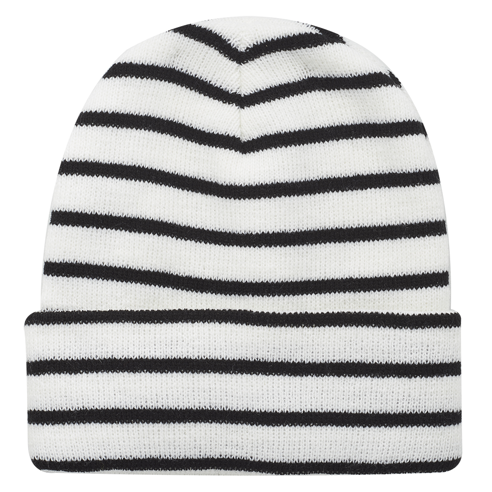 Caribou Striped Knitted Beanies 1