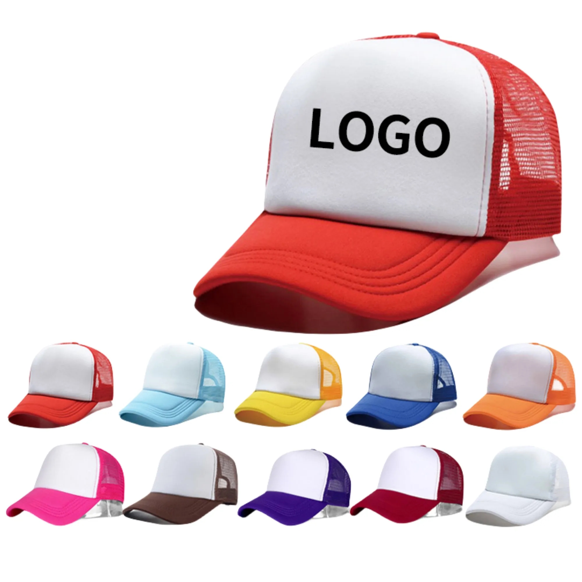 Mesh Cotton Baseball Trucker Cap 5