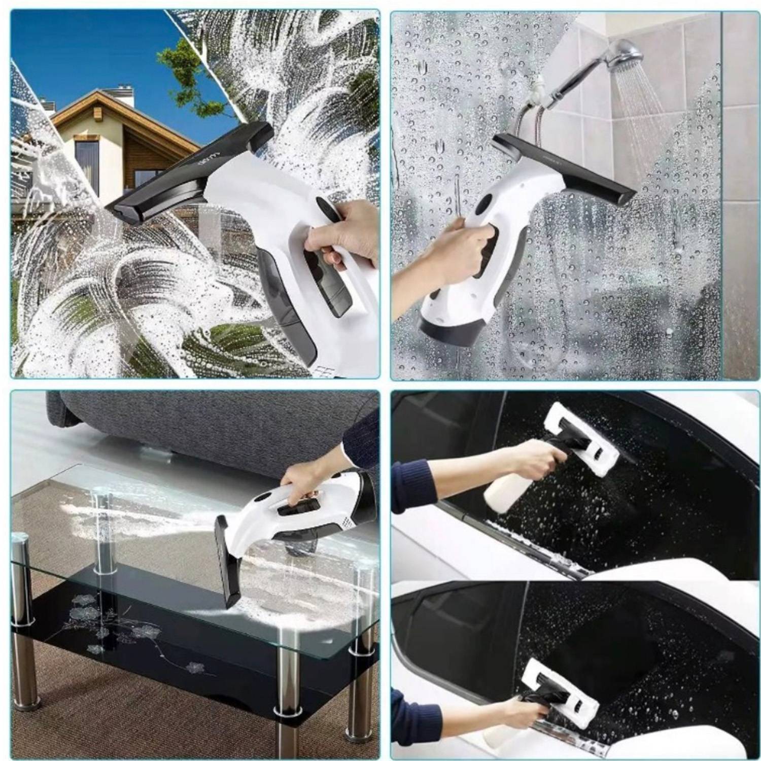 Handheld Window Vacuum Squeegee Cordless 5