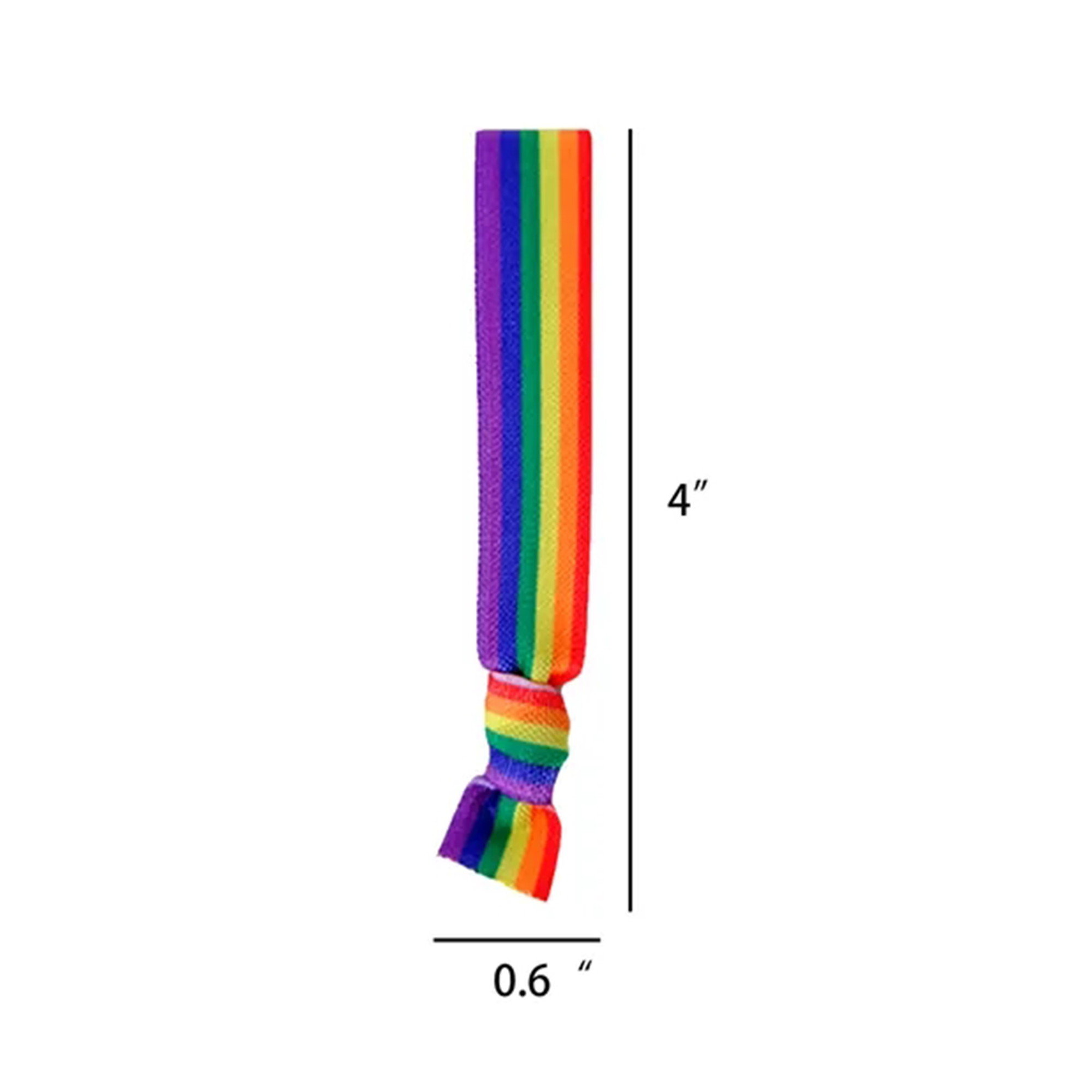 Elastic Rainbow Stretch Wristband 2