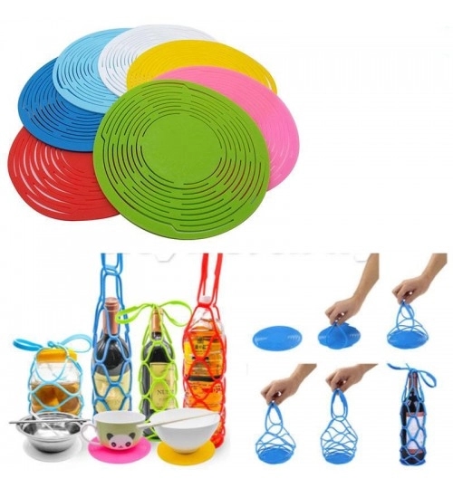 Multifunction Silicone Pad Placemat Bottle Holder 1