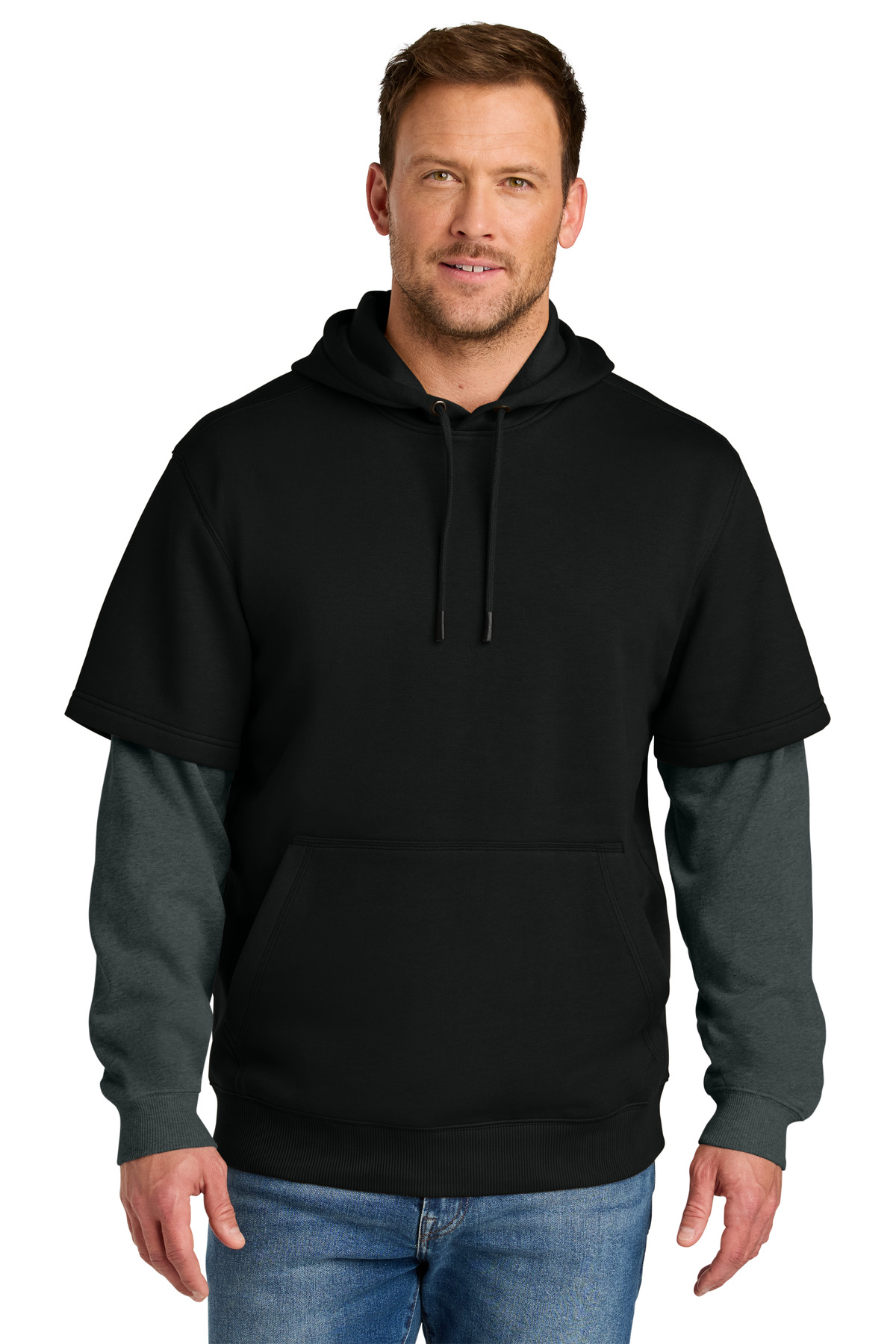 CornerStone Tough Fleece Layered Hoodie CSF632 19