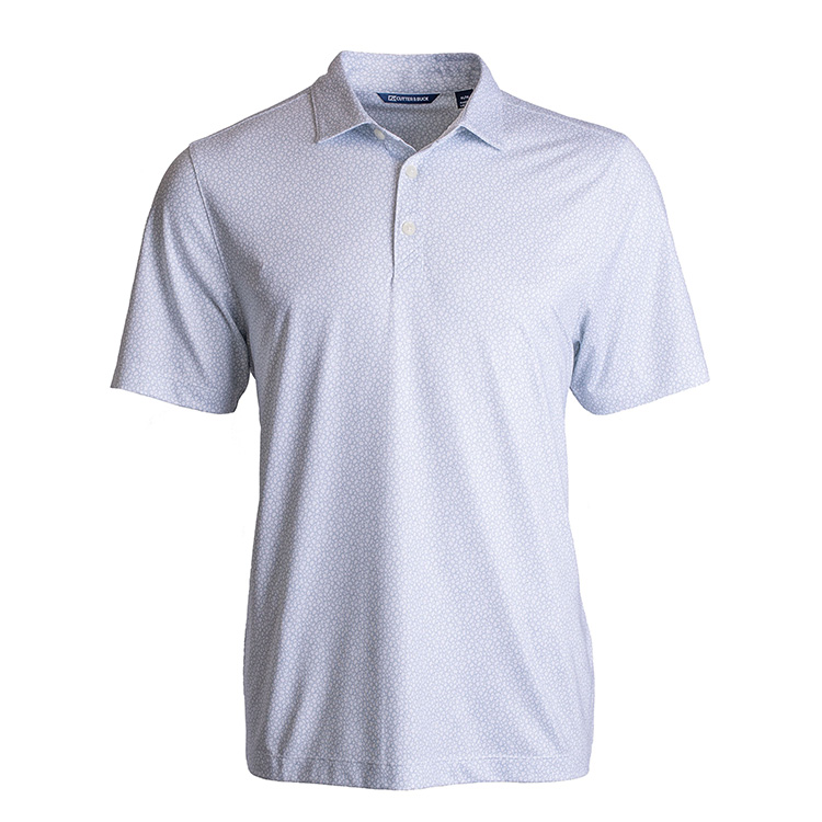 Cutter & Buck Pike Eco Pebble Print Stretch Recycled Polo 3