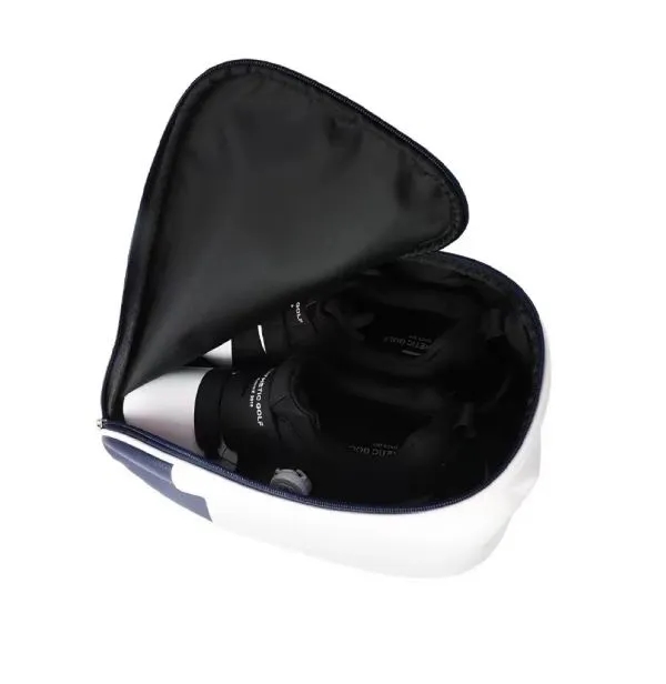 Waterproof PU Leather Golf Shoe Bag 3
