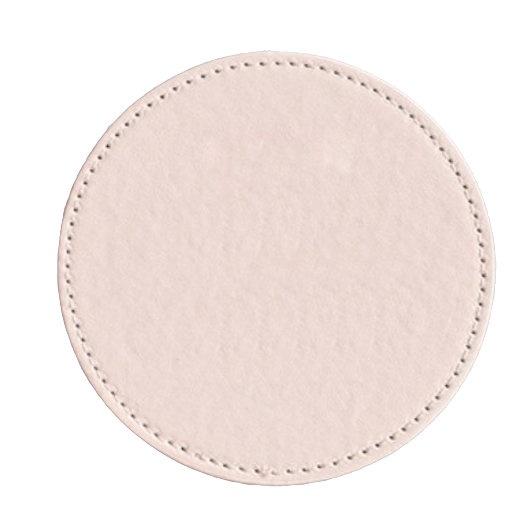 Classic Circular Leather Coaster 6