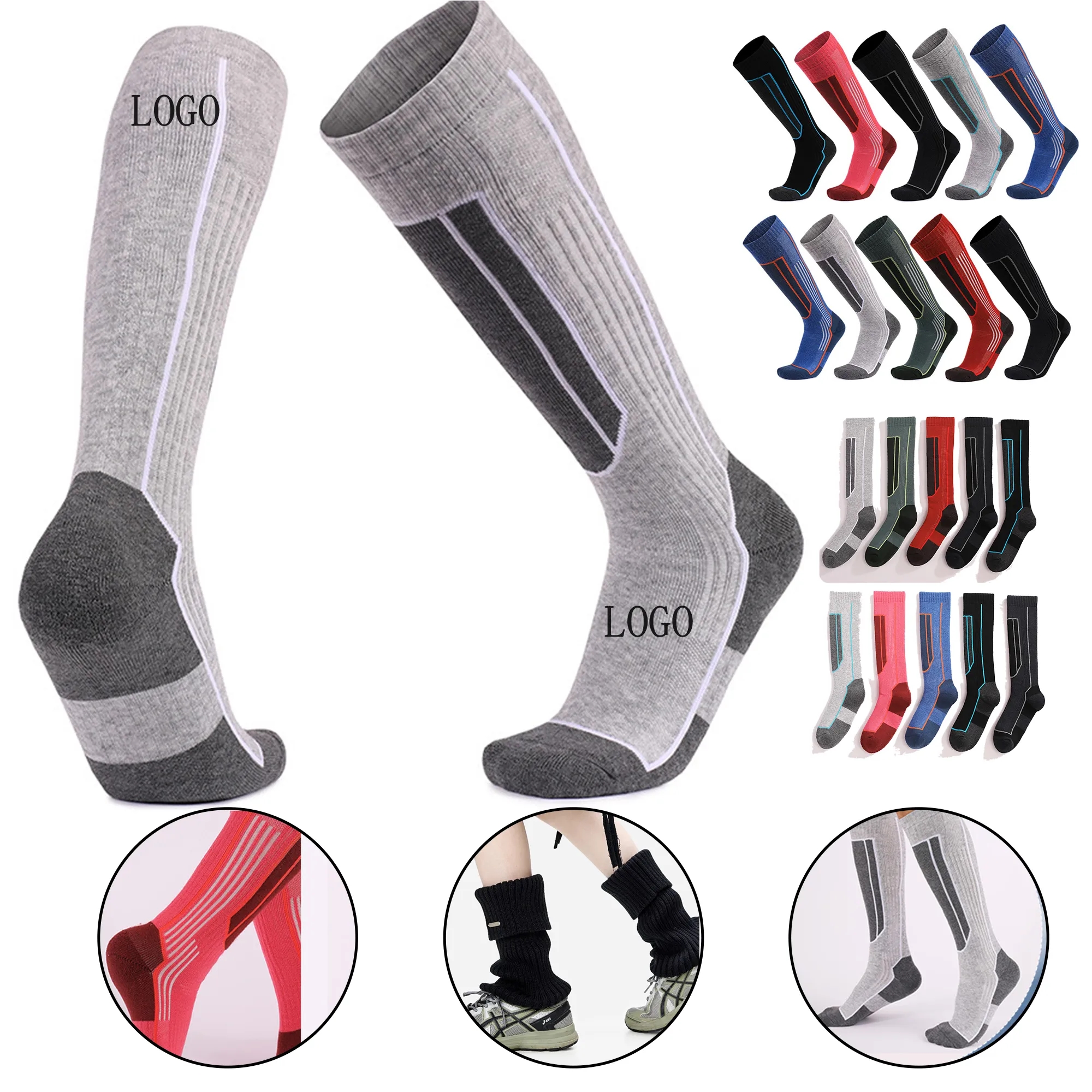 Over The Knee Hiking Socks 6