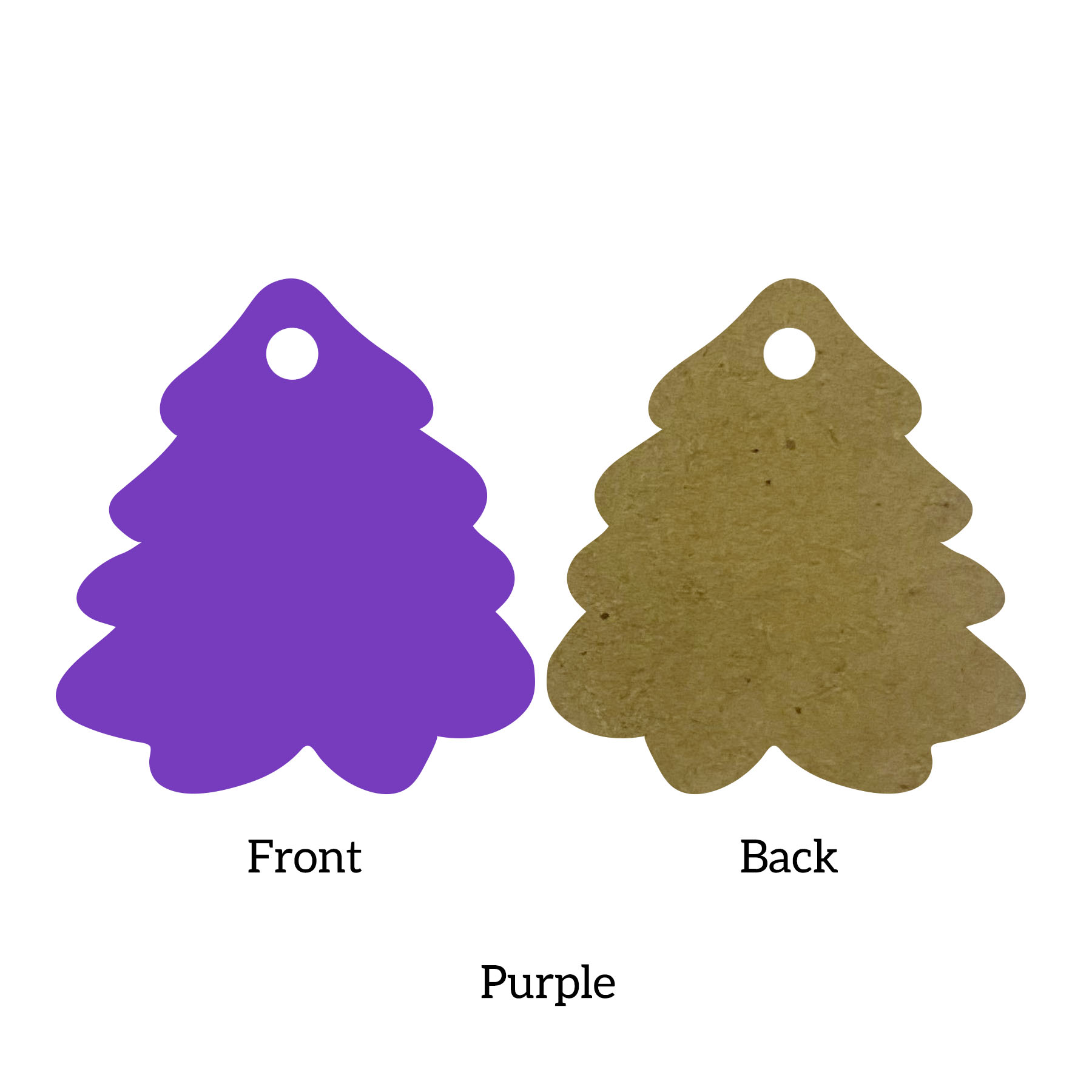Free Shipping Solid Color Christmas Ornament - Tree 16