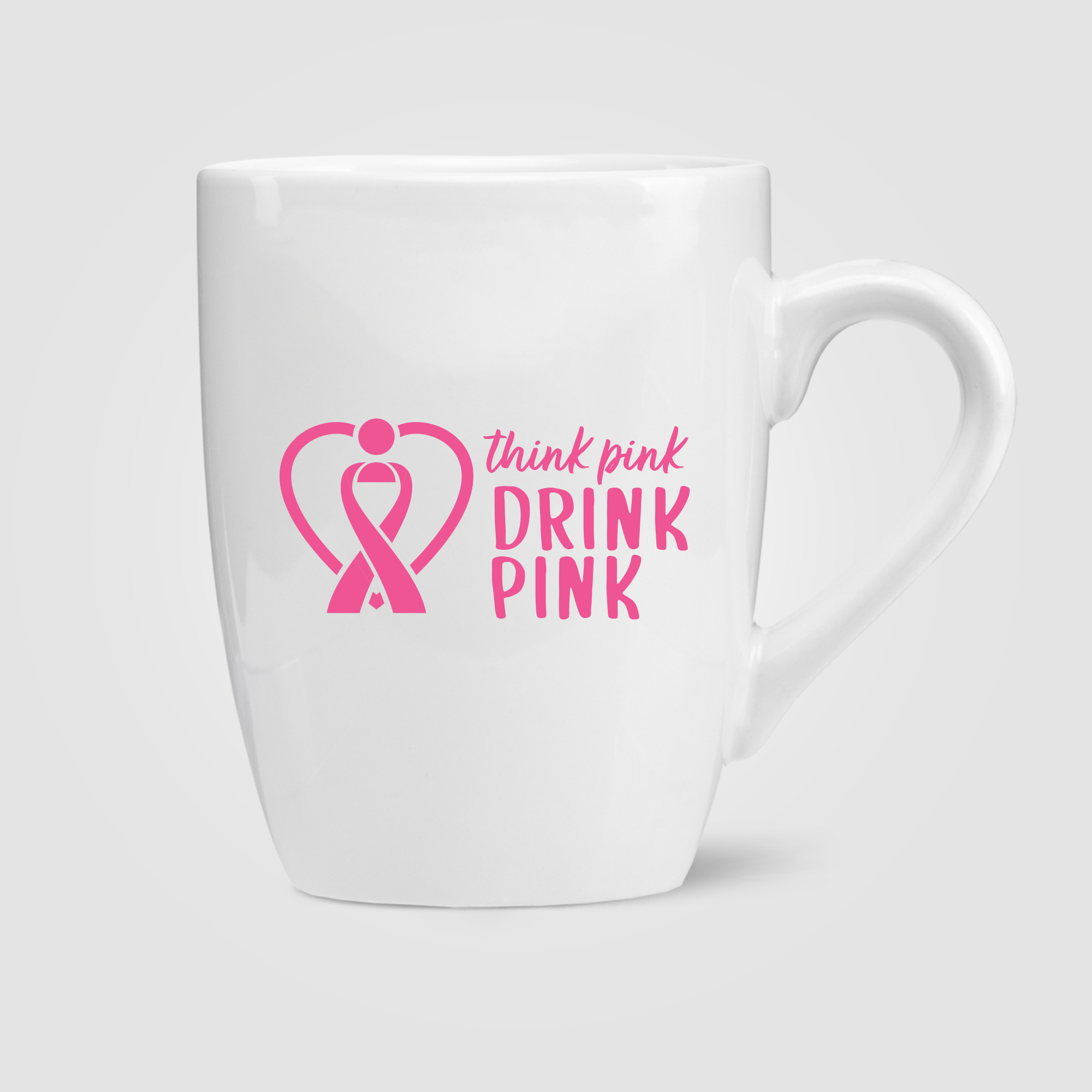 13 oz. Ceramic Bistro Mug - White 4