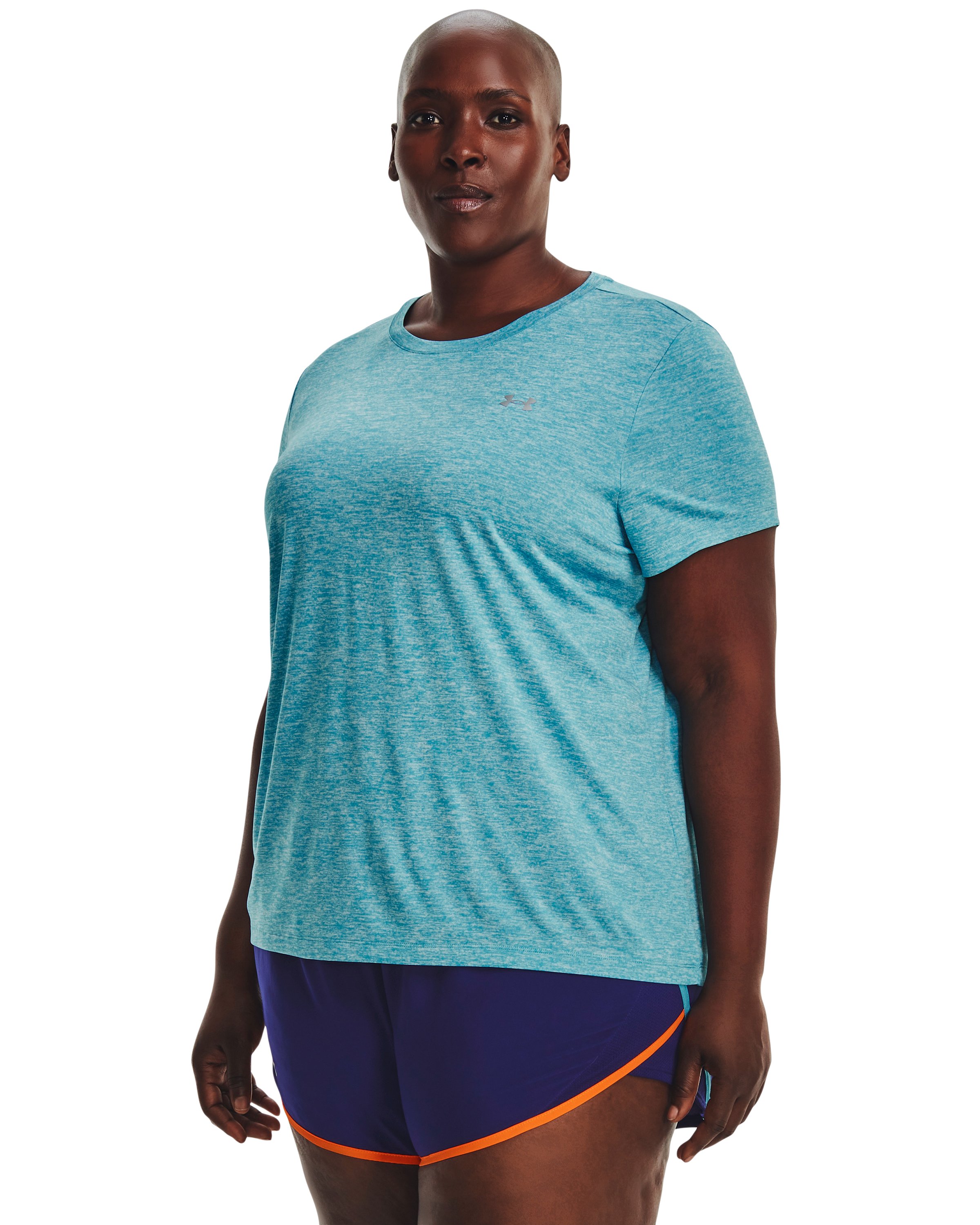 UA Tech Twist Women's Short Sleeve 5