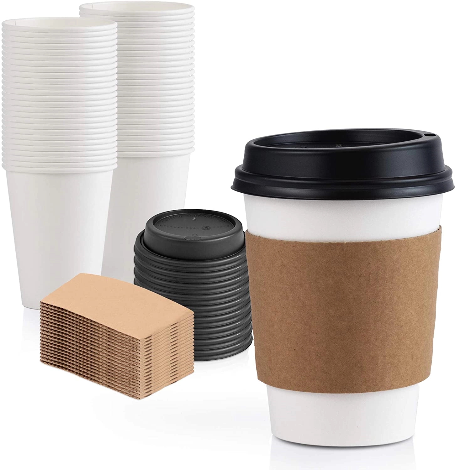 12Oz Hot Beverage Disposable Paper Coffee Cup 3