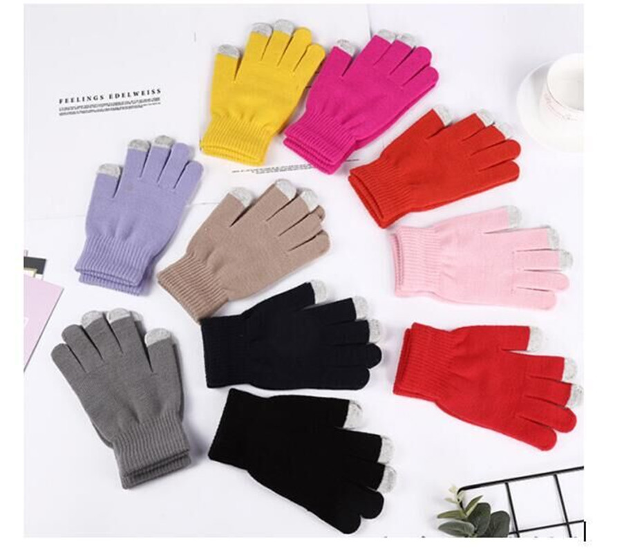 Touch Knit Gloves 2