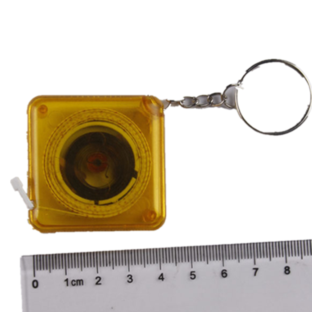 Square Tape Measure Key Chain 2
