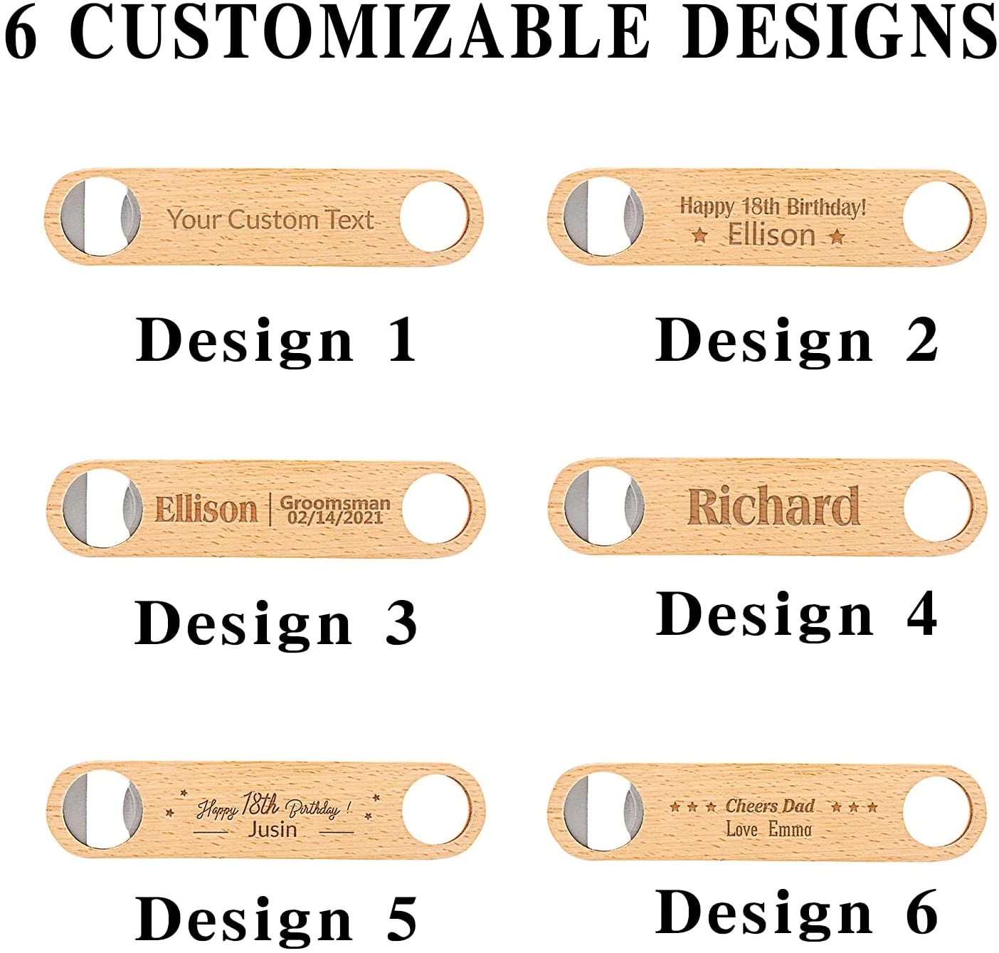 Wooden Bottle Opener 4