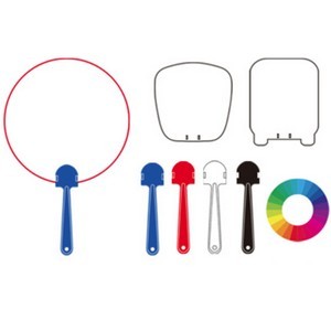 Full Color Round Handheld Fans 16