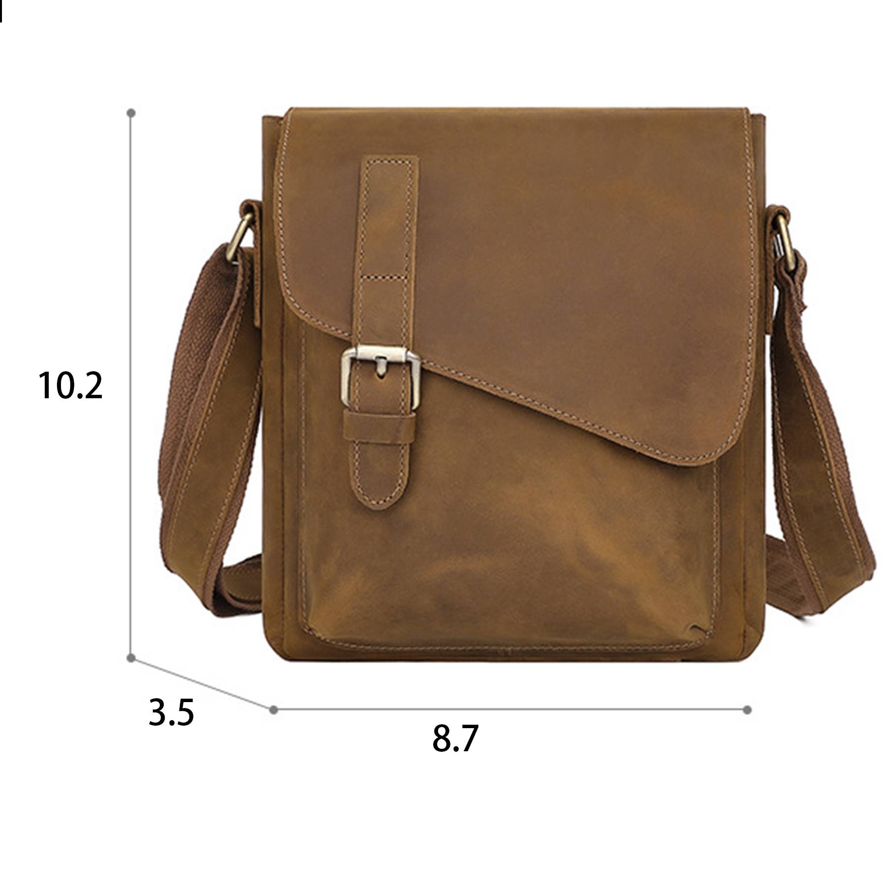 Genuine Leather Shoulder Crossbody Bags Waterproof 1