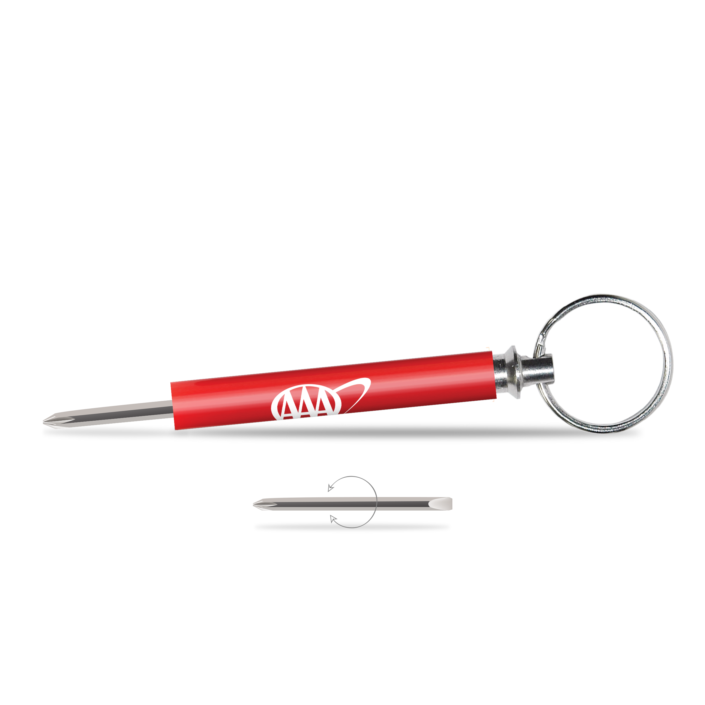 Pocket Partner™ Reversible Screwdriver Key Tag 21