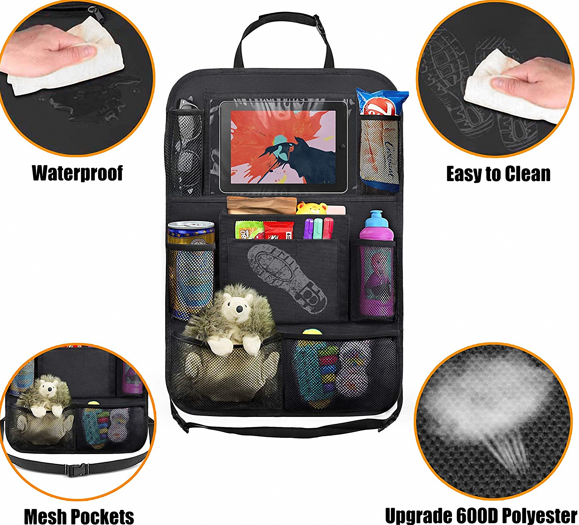 Back Seat Car Organizer Storage Bag 4