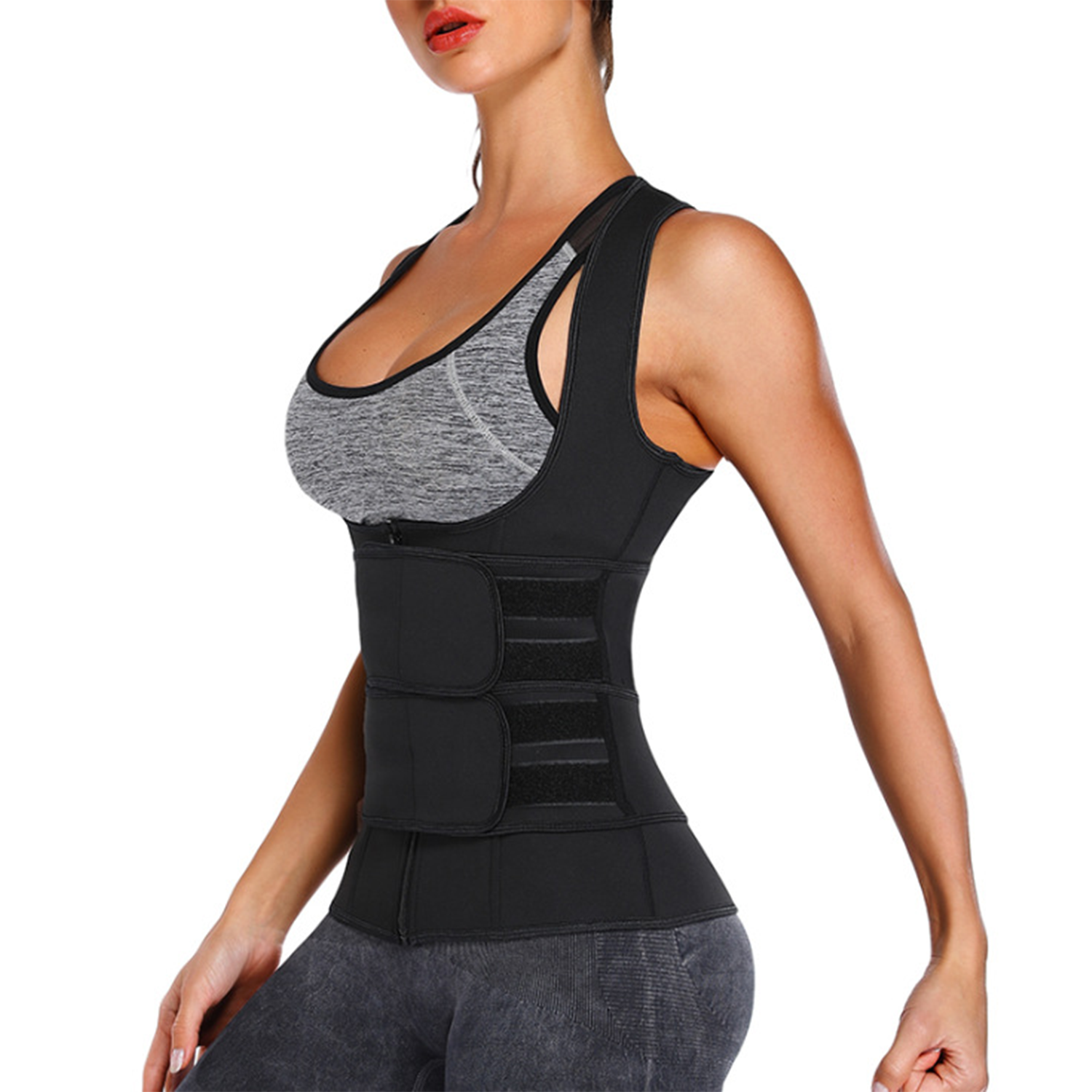 Women Body Shaper Neoprene Waist Trainer Vest 6