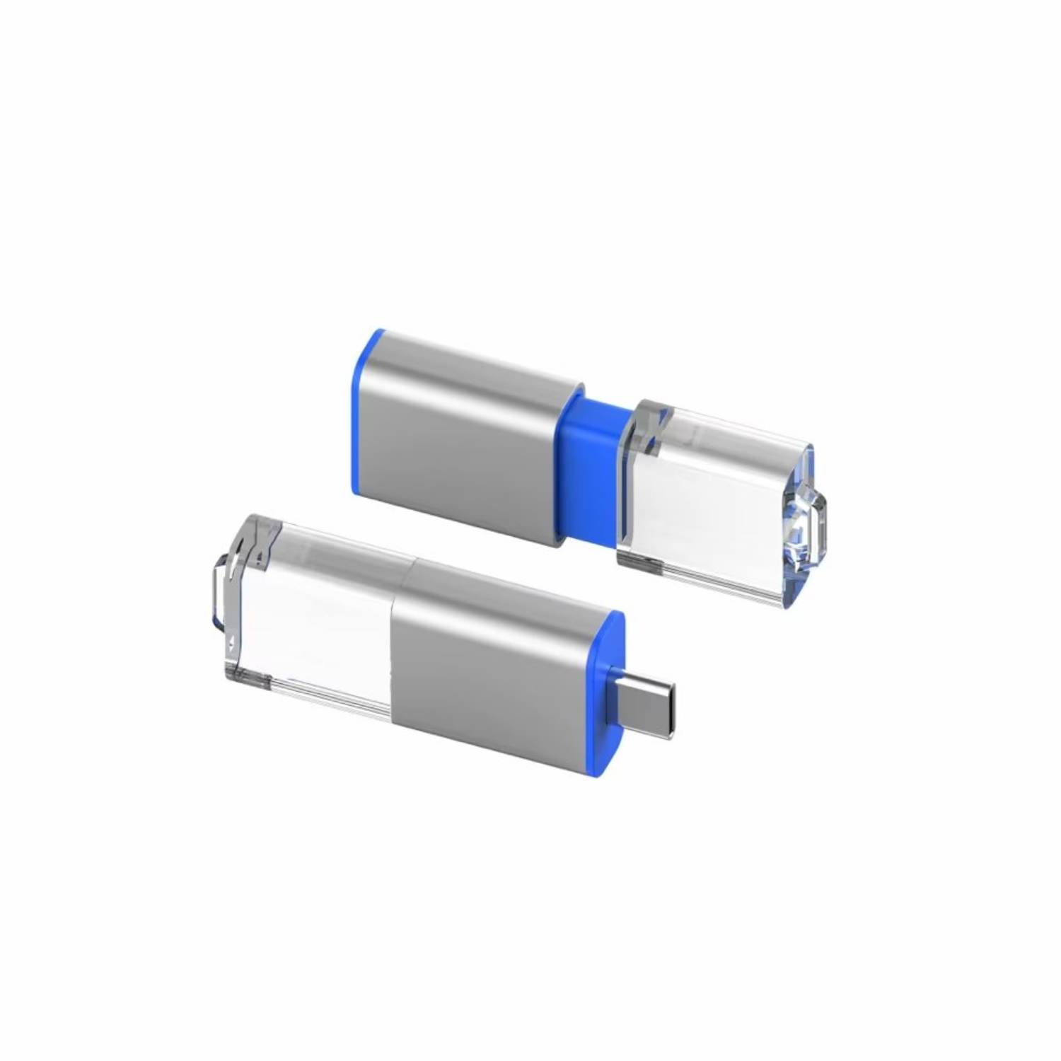 Slide Type-C LED OTG USB Flash Drive 1