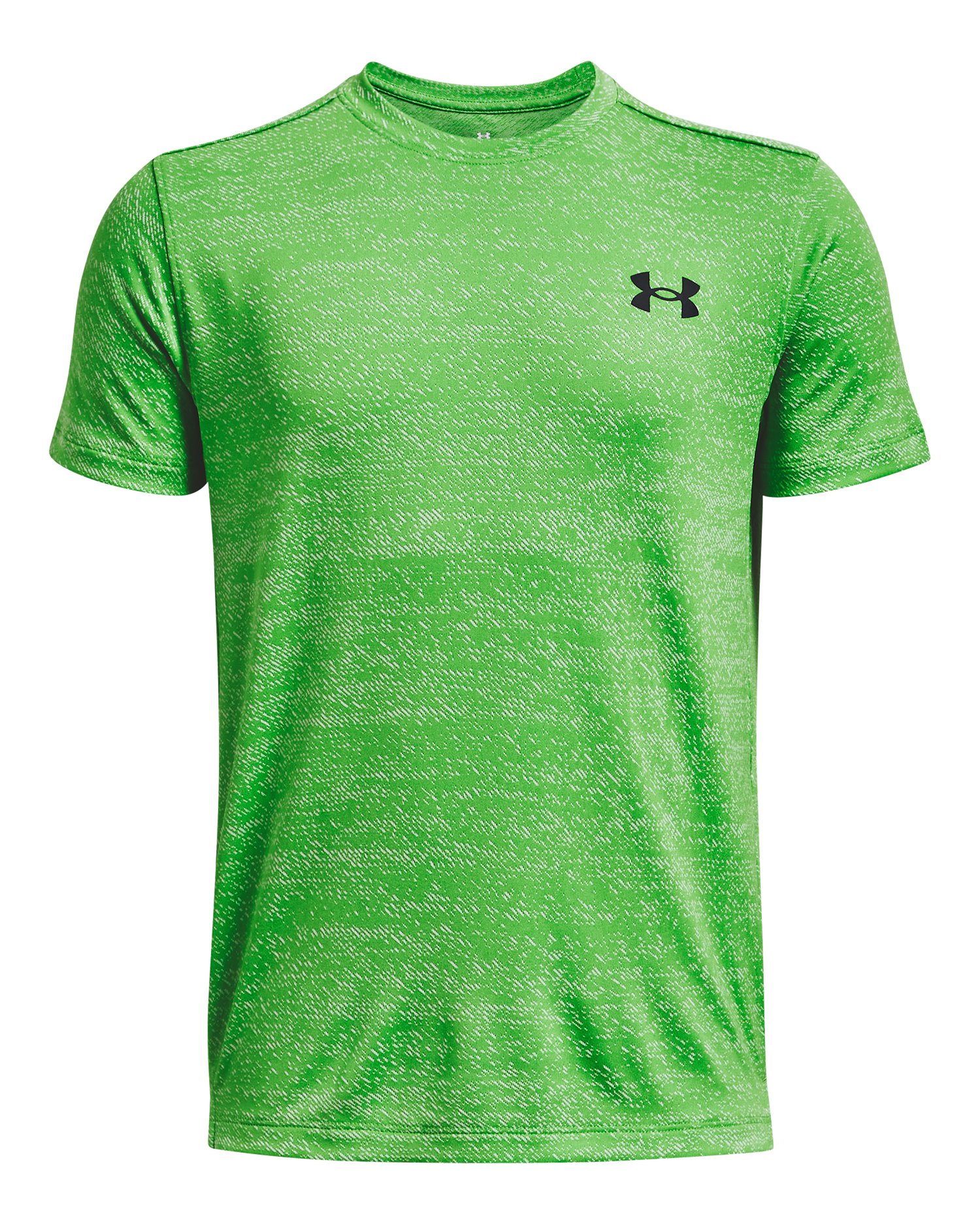 UA Tech Vent Jacquard Boys' Short Sleeve 7