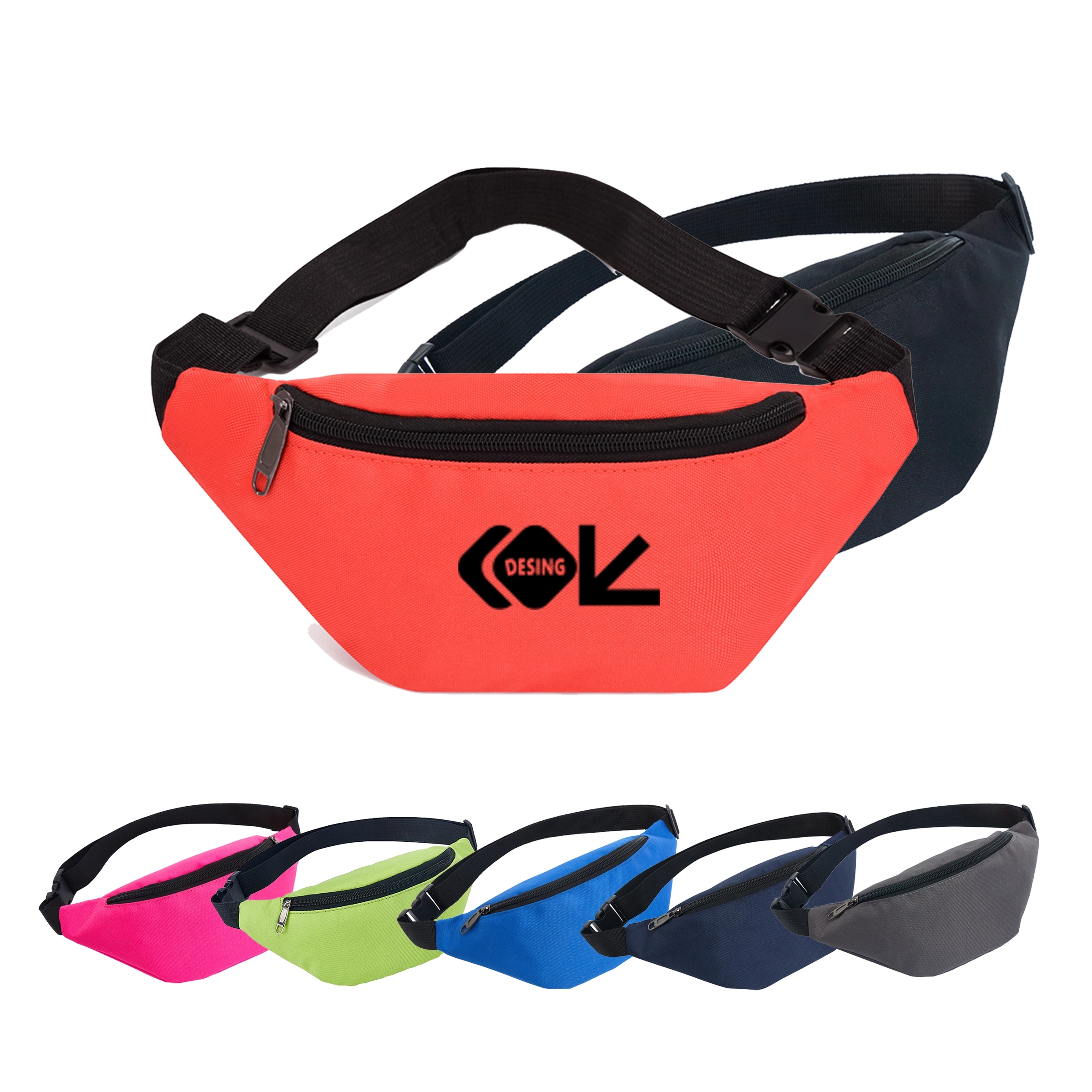 Sport Hip Bag w/Zipper 2