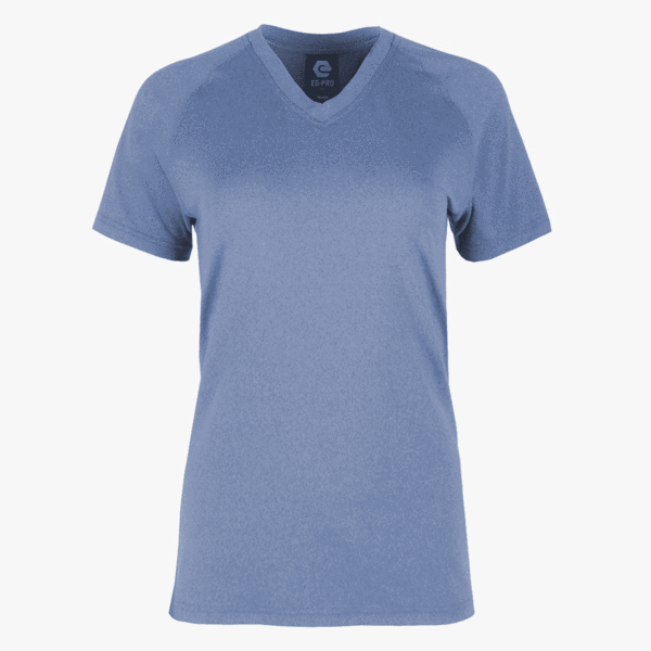 #K125 / Evo Heather Women's V-Neck Tee 10